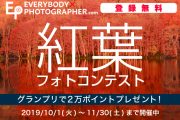 「紅葉」をテーマに2ヶ月間連続で大募集！「紅葉フォトコンテスト」を11月30日(土)まで開催中！